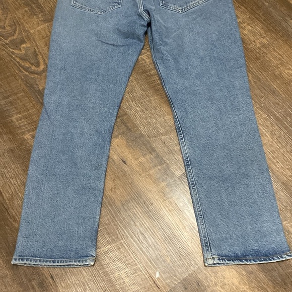 NWOT AGOLDE VINTAGE INSPIRED DISTRESSED HI RISE JEANS WITH STRETCH SZ 30 - Picture 14 of 14